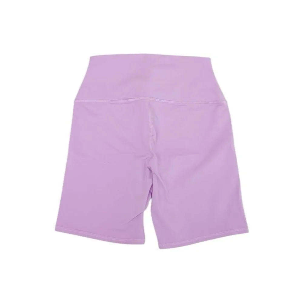ALO YOGA Lilac High Waisted Biker Shorts